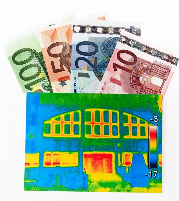 Ventajas de la termografía: ahorro en energía al evitar fugas de temperatura. HJPecci, Talavera - Madrid