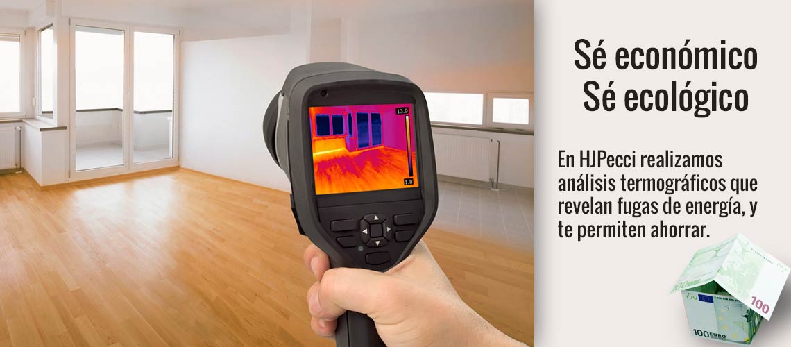 La termografía puede ayudarte a ahorrar y detectar fugas de energía. HJPecci